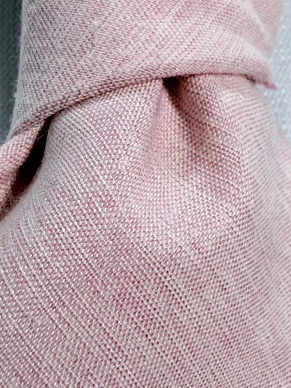 Egara Men's Pink Textured Skinny Tie 3W 57L